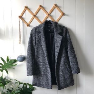 Ribbed Gray Coat